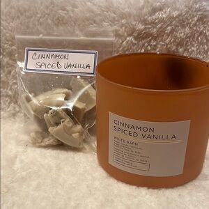 White Barn Cinnamon Spiced Vanilla Candle
